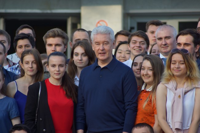 24 Maya V Stenah Rossijskogo Tehnologicheskogo Universiteta Mirea Pobyval Mer Moskvy Sergej Sobyanin
